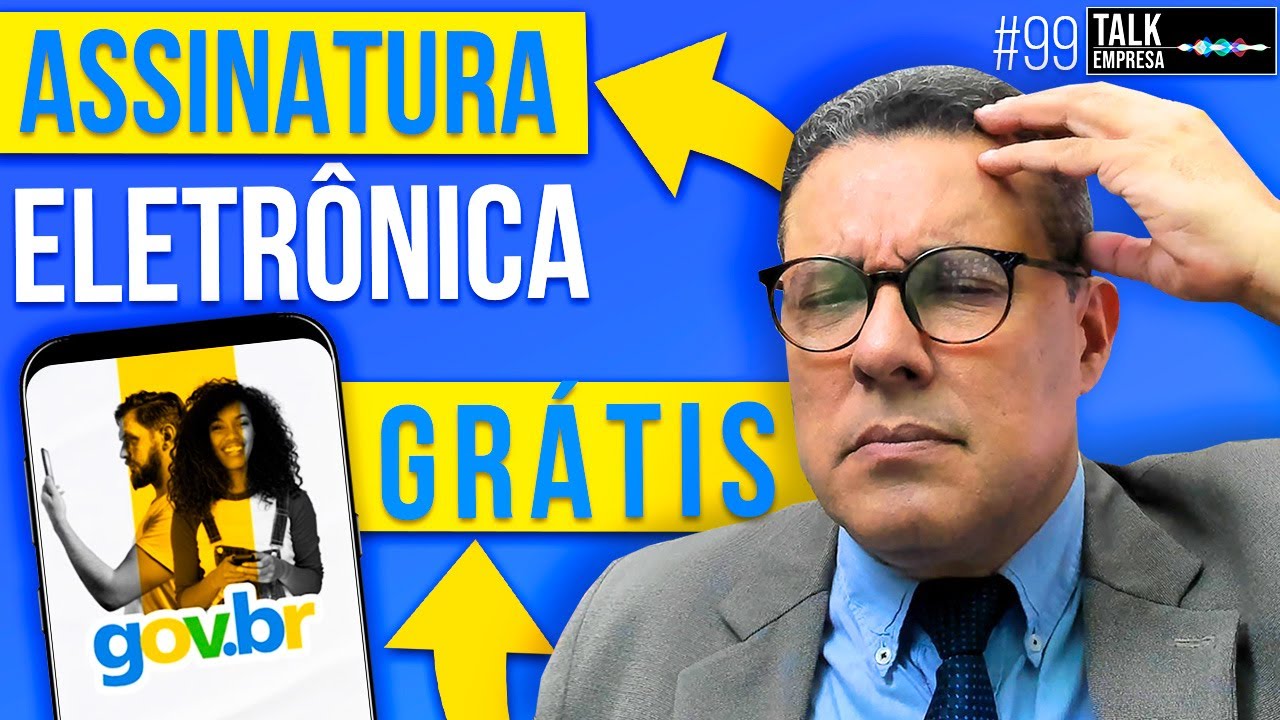 🔎Como FAZER ASSINATURA ELETRÔNICA NO GOV.BR no CELULAR? GRÁTIS | ATUALIZADO 