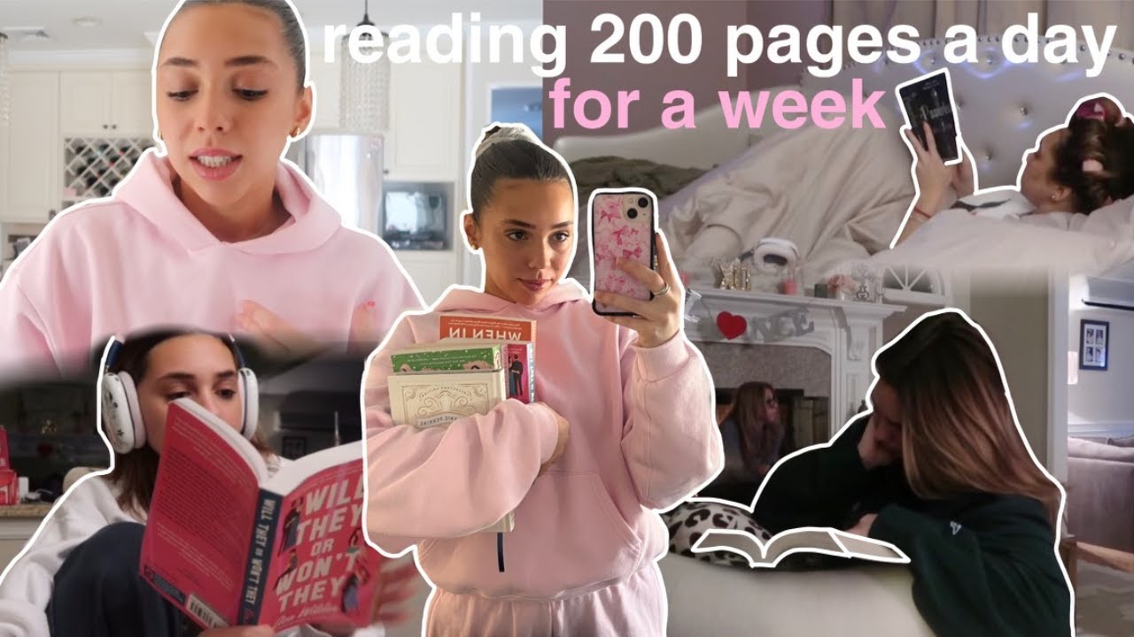 attempting to read 200 pages a day…for a week
