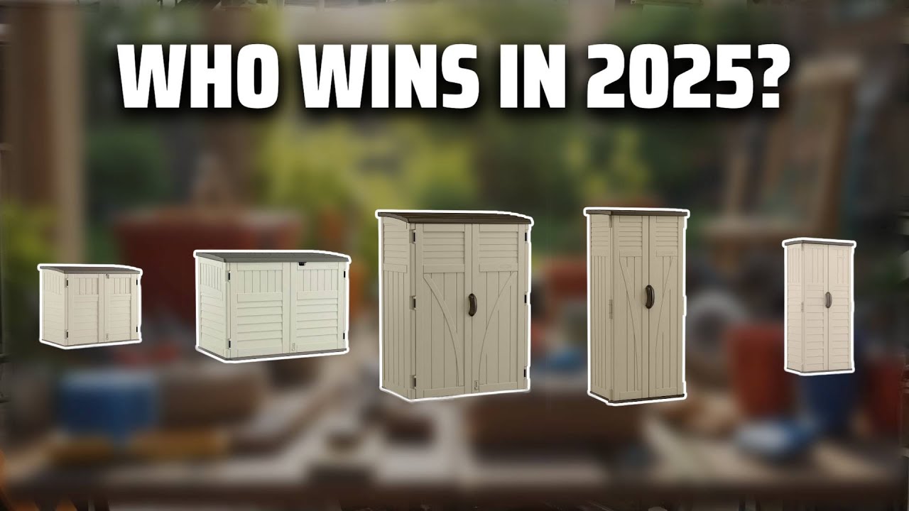 The Top 5 Best Suncast Storage Sheds in 2025 - Must Watch Before Buying!