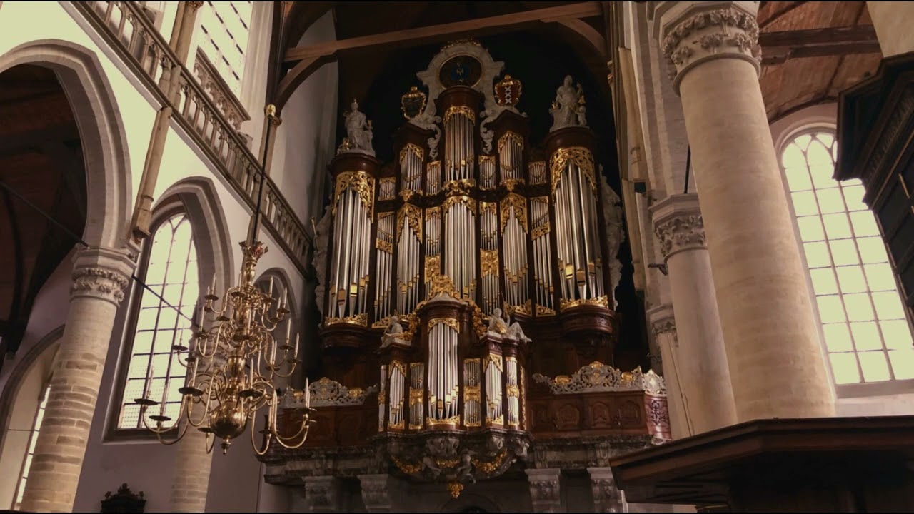 Koraal:  Love Divine, All Loves Excelling, Vater/MUller orgel Oude kerk Amsterdam