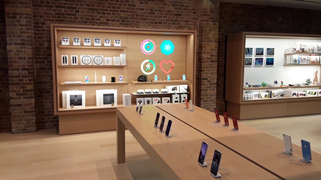 New Apple store  Covent Garden London - The world's largest Apple shop