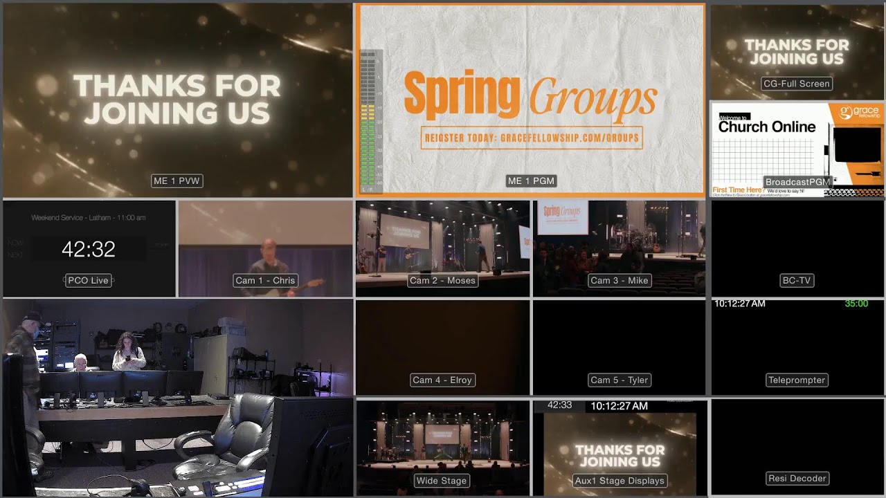 Grace Fellowship Production MultiView - January 11, 2026 | 9am Service