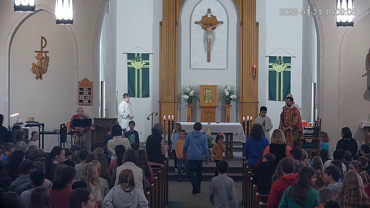 School Mass- Wednesday, January 21