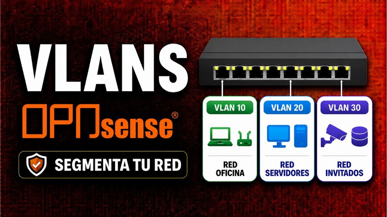 OPNsense VLANs: Segmenta tu red y reglas entre VLANs