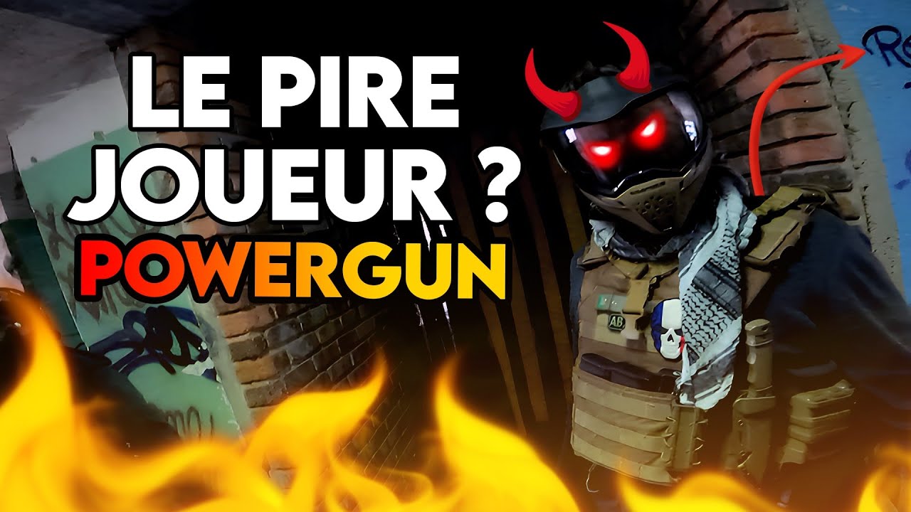 AIRSOFT FRANCE 🇫🇷 : LE PIRE JOUEUR DE POWERGUN ?