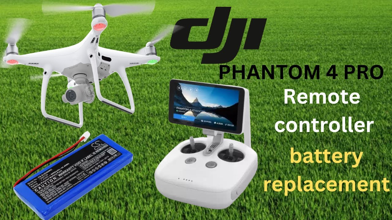 DJI PHANTOM 4 PRO controller battery replacement