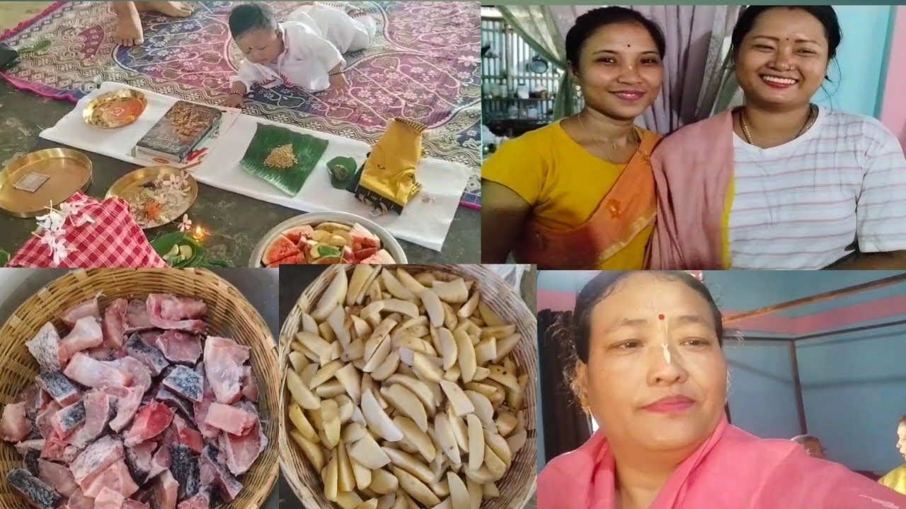 Niren & Monika Macha nipa gi Annaprashan chakumba ♥️🥰