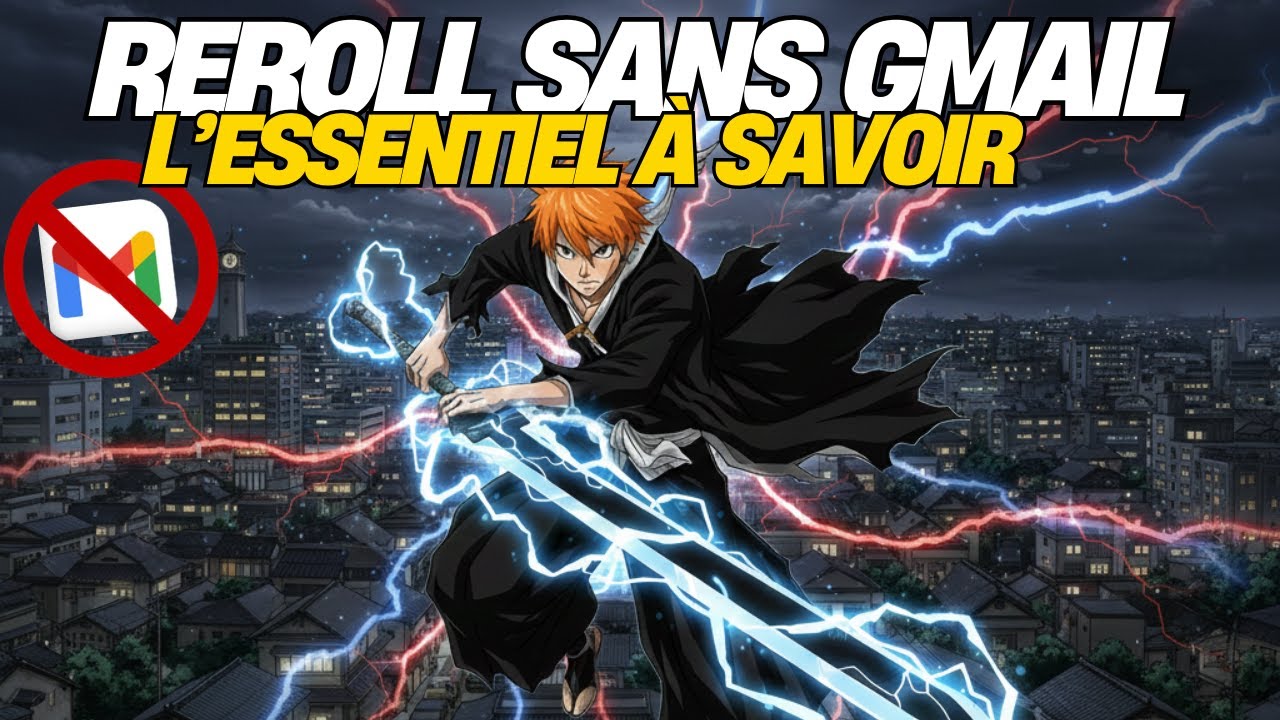 Le MEILLEUR REROLL Sans Compte Gmail + 9 Codes Cadeaux ! (Bleach Soul Resonance)