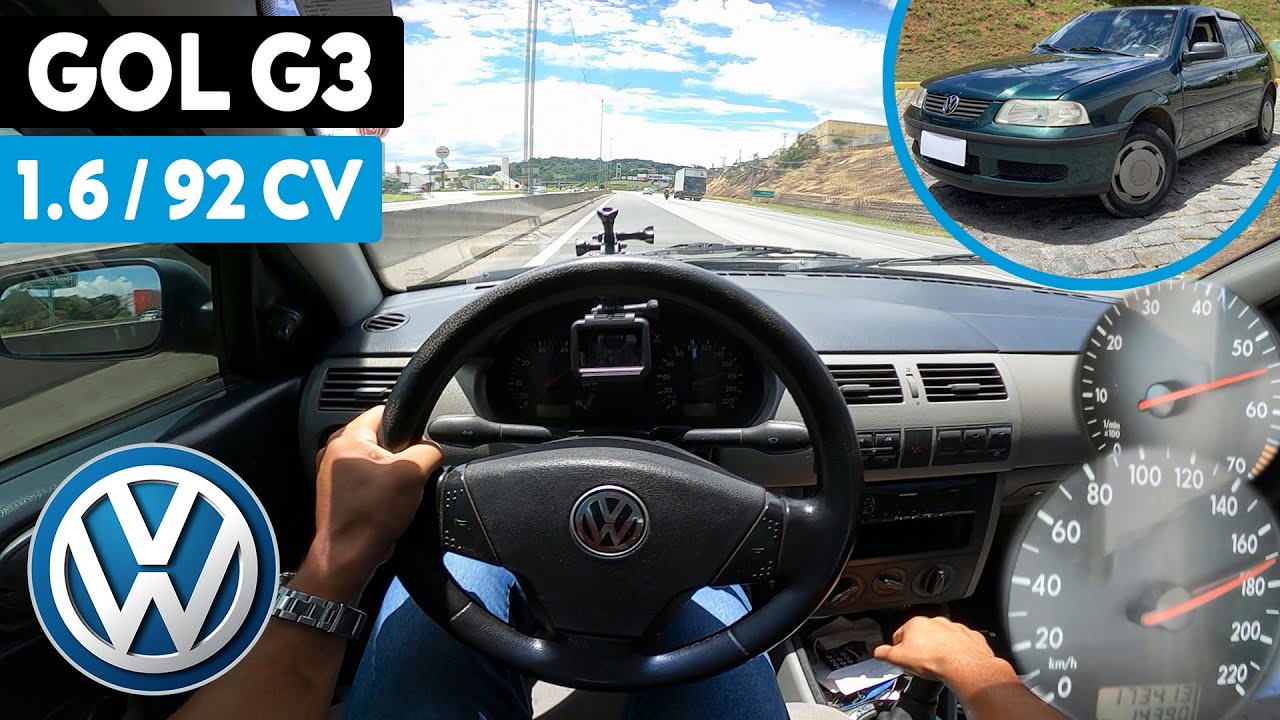 TESTE ACELERANDO GOL G3 1.6 APZÃO | É BOM? ANDA BEM? VALE A PENA? AVALIAÇÃO NA ESTRADA