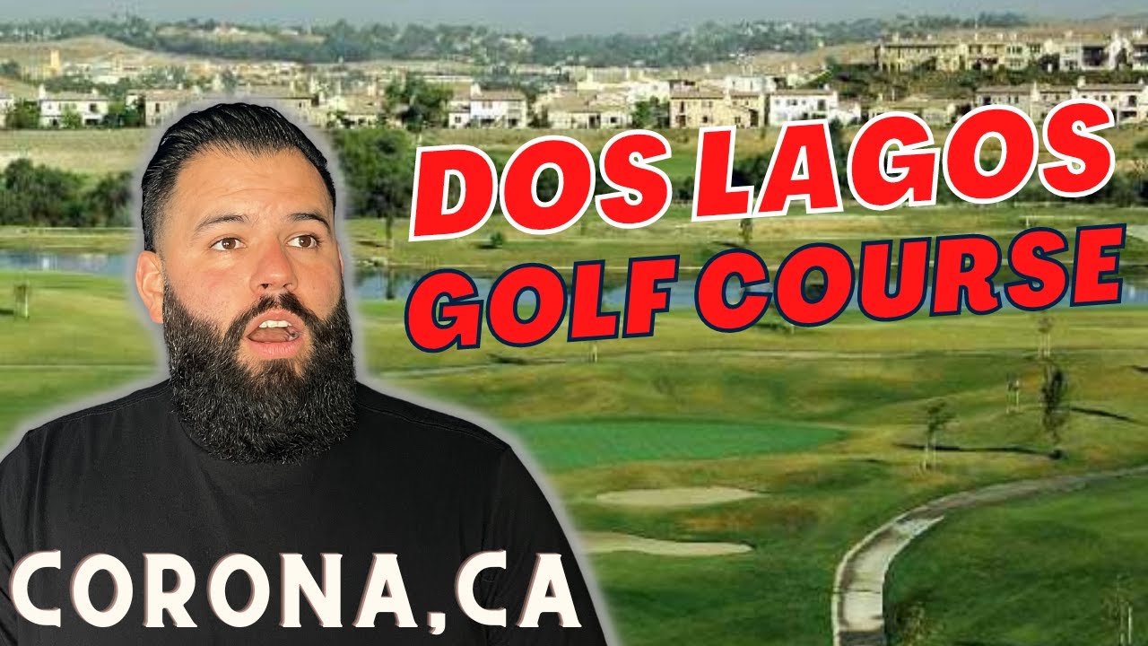 Dos Lagos Golf Course in Corona California, Golfing and Homes with Socal Cedeno. Terrible Golfer ***