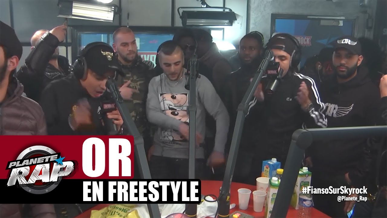 Freestyle de OR dans le #PlanèteRap de Sofiane