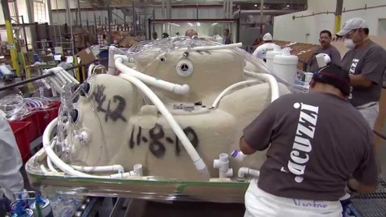 Watch how a Jacuzzi spa is made - BrandmadeTV