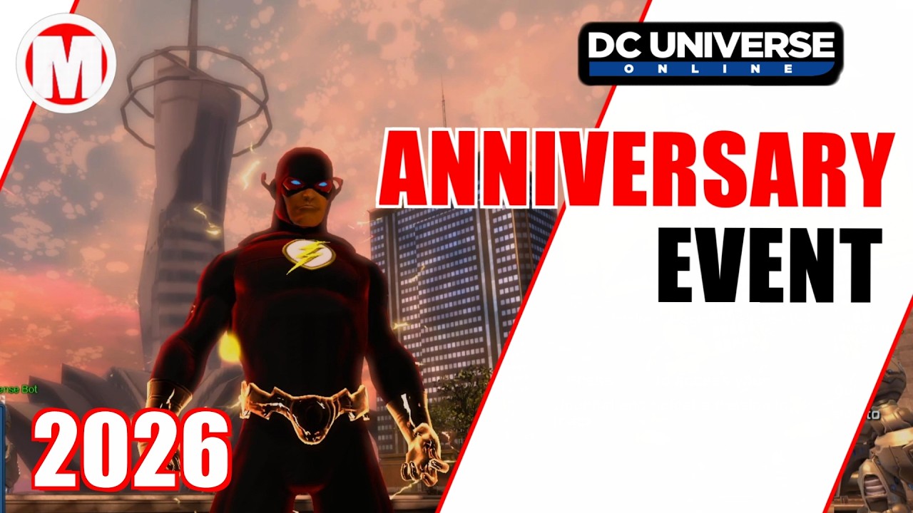 DCUO Anniversary Event 2026