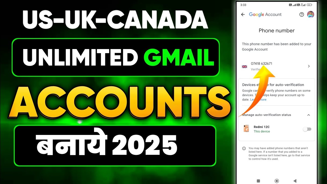 usa gmail kaise banaye 2025||How to Create Verified USA Gmail Account in 2025