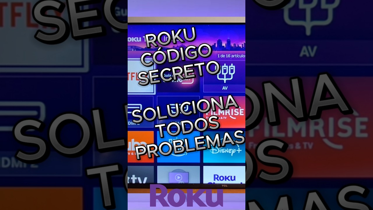 Un codigo secreto de Roku para solucionar todos problemas #roku #trucos
