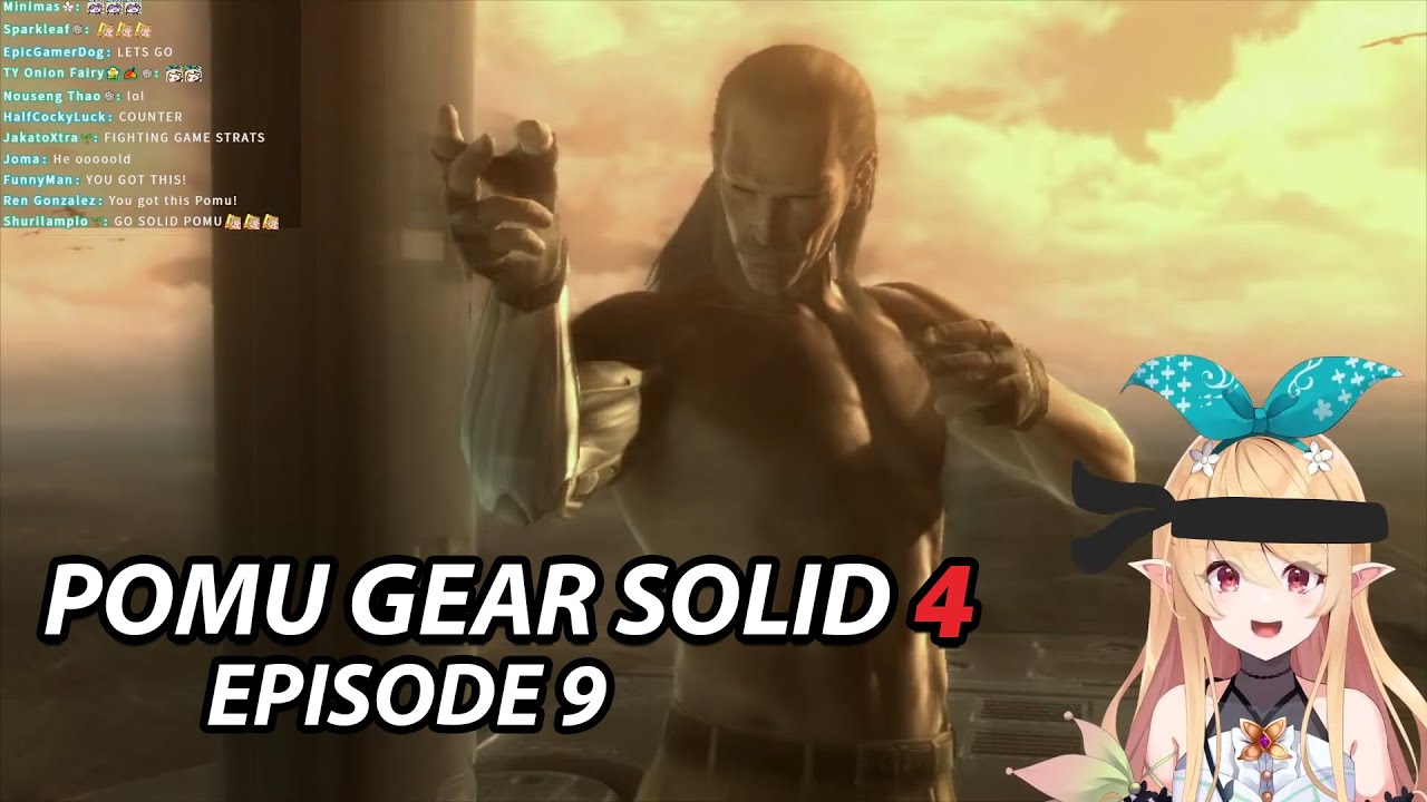 Pomu Rainpuff plays Metal Gear Solid 4 (Highlights EP9: You're Pretty Good)【NIJISANJI EN】