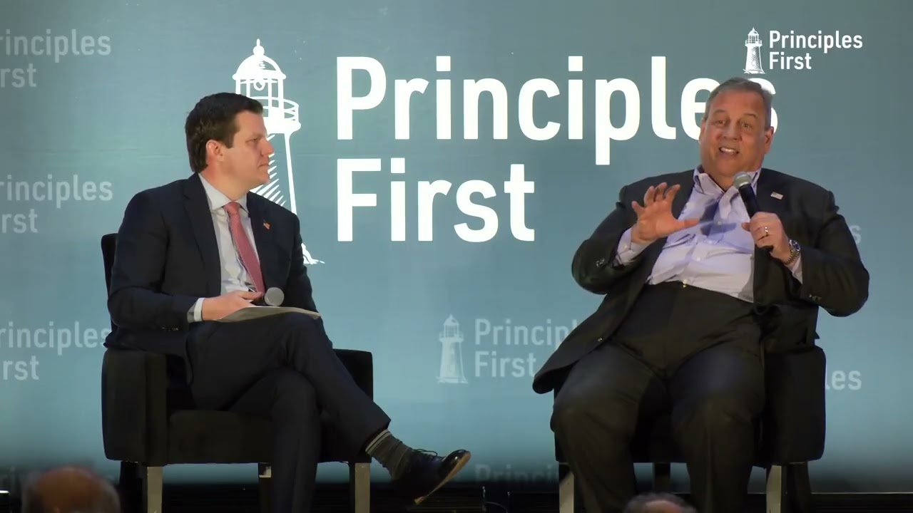 The Governor&rsquo;s Chair | Chris Christie | Principles First Summit 2026