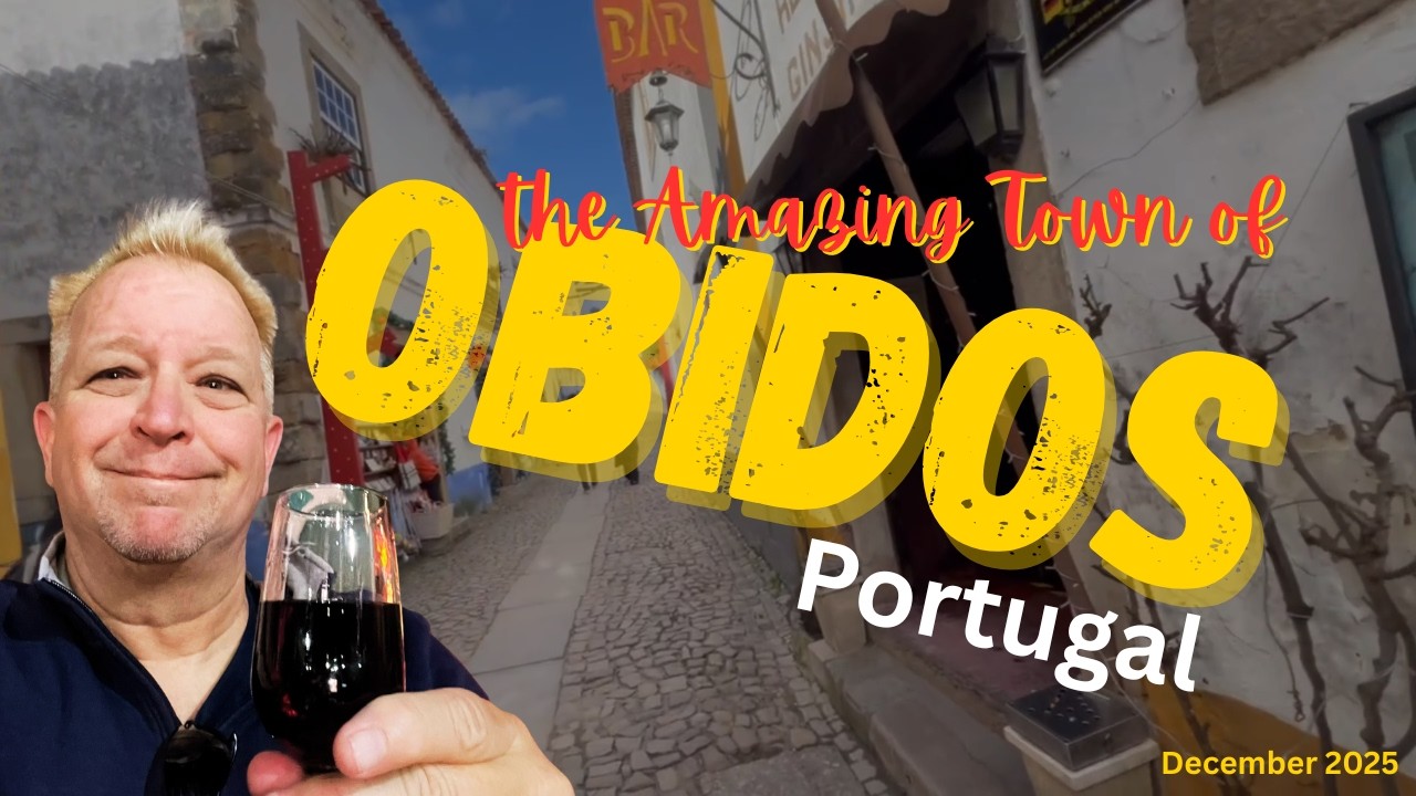 Obidos: Portugal's Most Enchanting Hidden Gem #portugal #obidos #solotravel