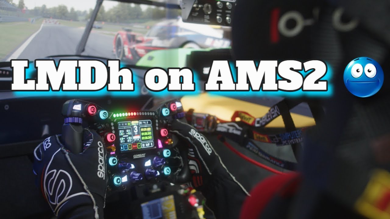 Automobilista2 LMDh Test With Conspit Max 1