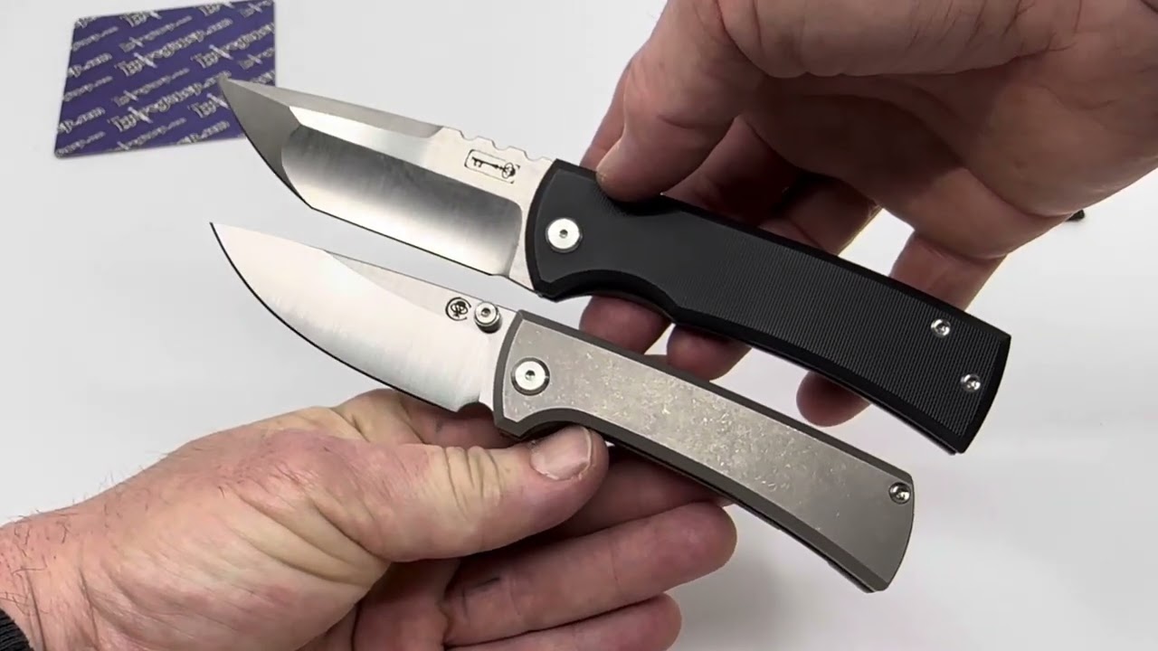 Chaves Knives Ultramar RCK-9 Full Titanium Frame Lock - New Knife Day