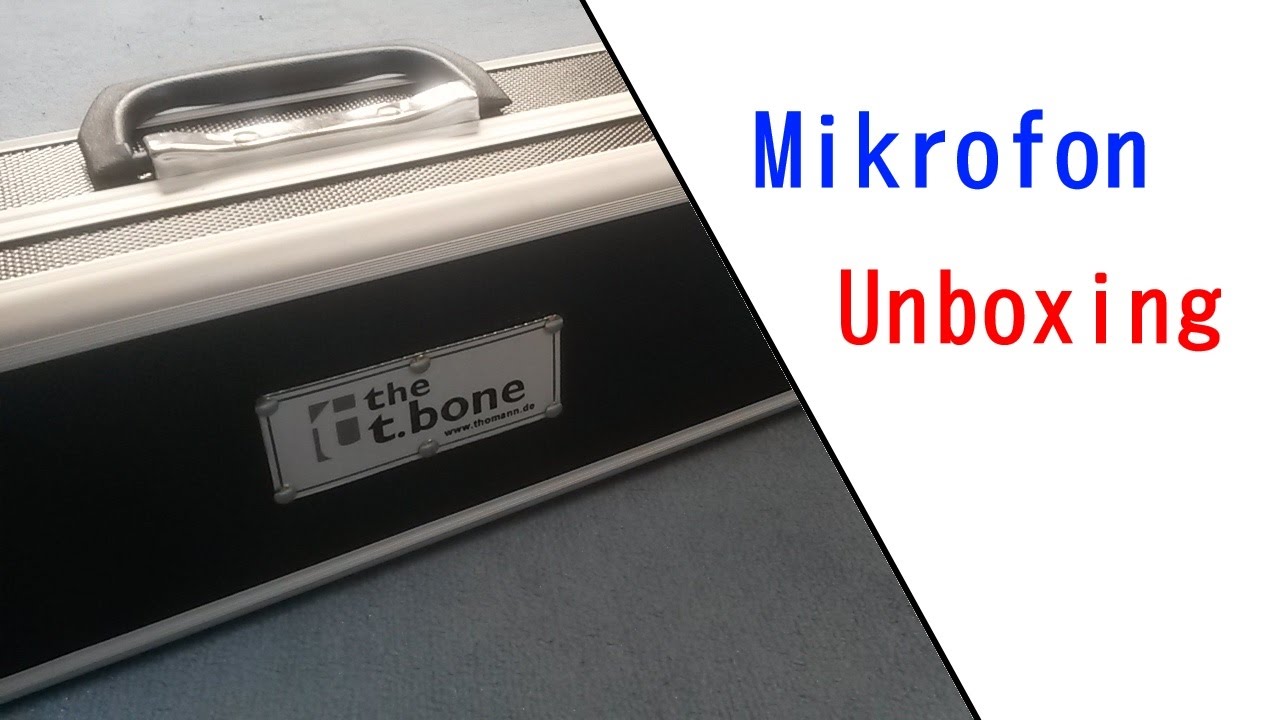 the t.bone sc 450 USB Mikro | Unboxing | HD