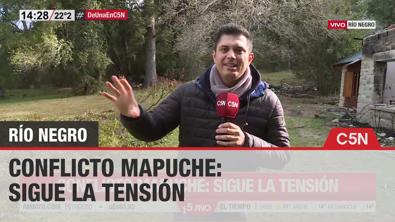 CONFLICTO MAPUCHE: SIGUE la TENSI&Oacute;N
