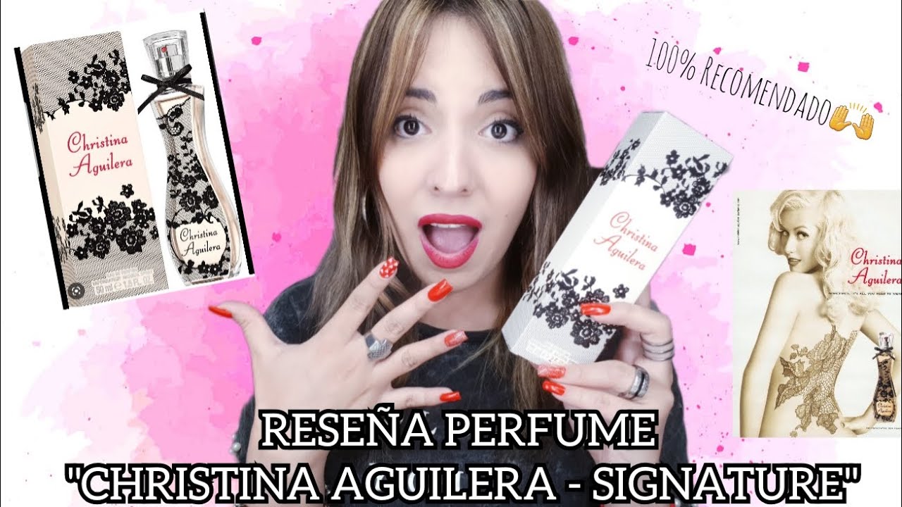 RESEÑA PERFUME ☆CHRISTINA AGUILERA - SIGNATURE☆ (DE MIS PREFERIDOS LEJOS😍)