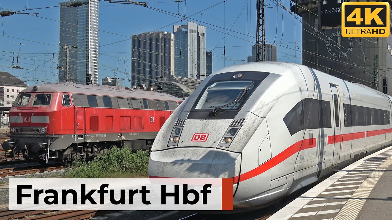 Frankfurt(Main)Hbf 26.04.2025 - Zugverkehr mit ICE, Regionalz&uuml;gen & S-Bahn am Nachmittag