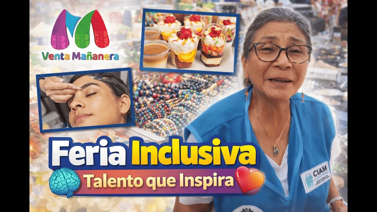 Talento que Inspira: Feria Inclusiva en Venta Mañanera