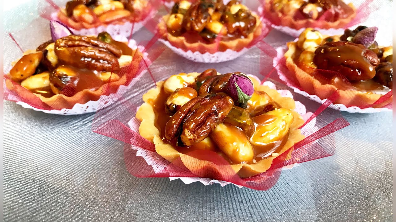 Tartelettes caramel et fruits secs très facile à réaliser