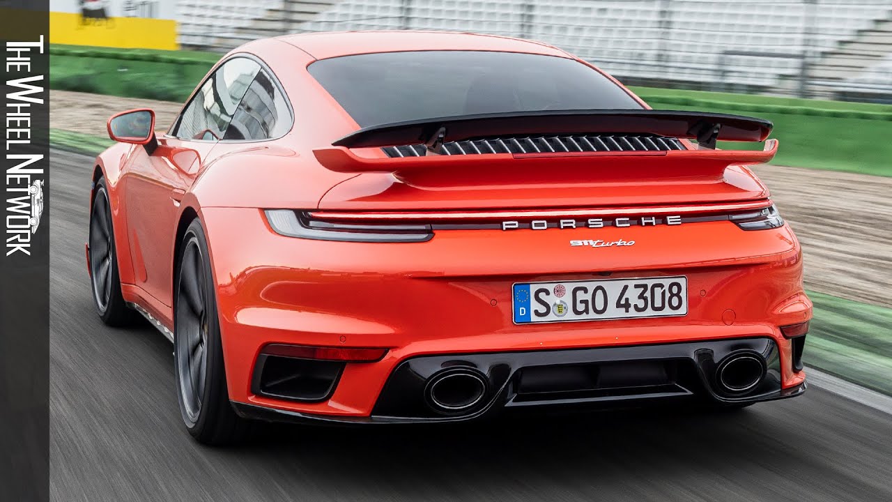 2021 Porsche 911 Turbo | Lava Orange | Driving, Interior, Exterior