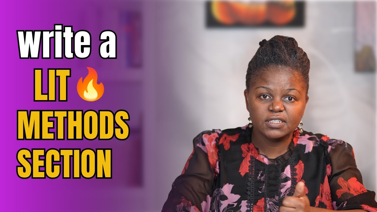 How to Write a GREAT Methods Section | 5 EASY Steps for thesis/ research article 