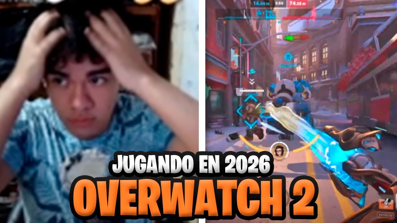 N3Y JUGANDO OVERWATCH 2 EN PLENO 2026 OMG😱