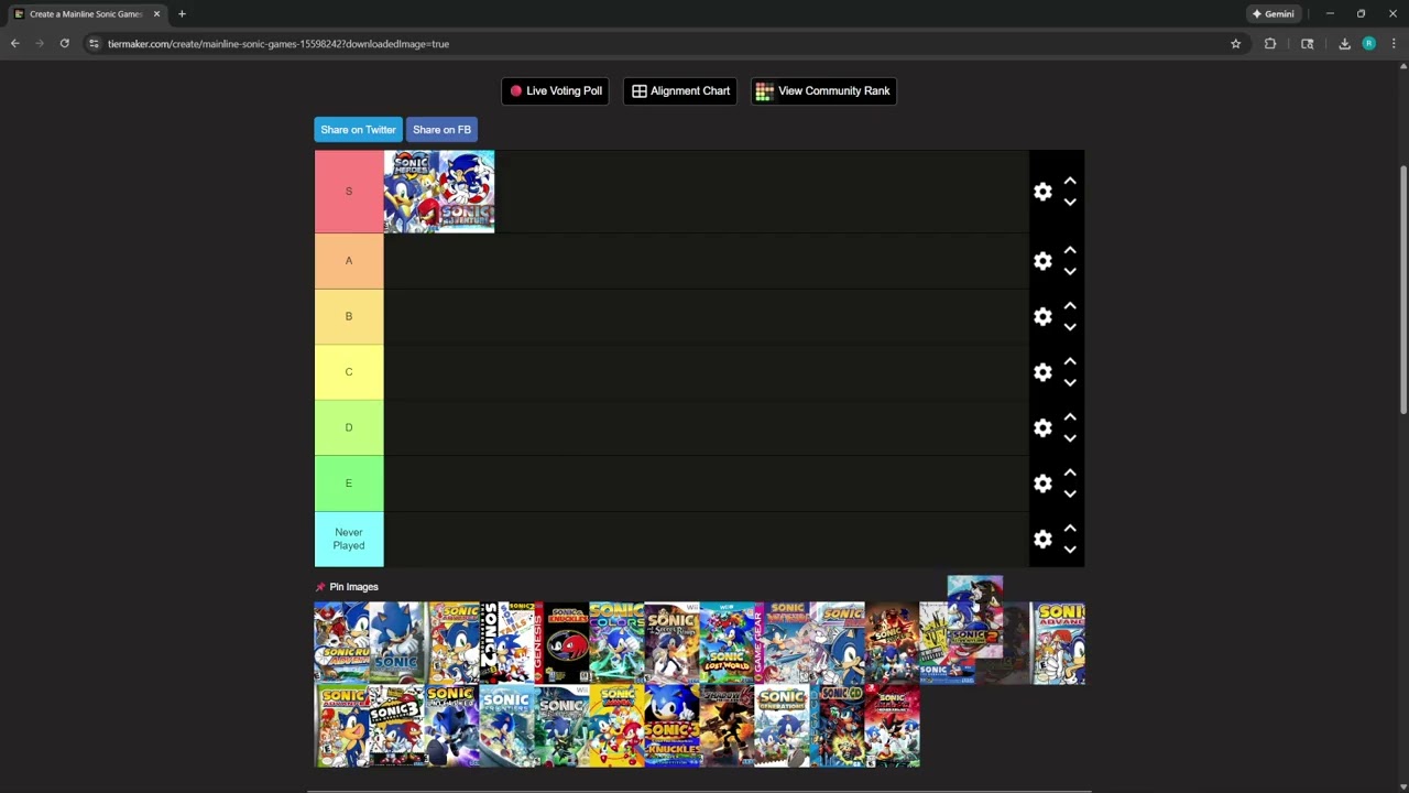 WAS NOT SUPPOSED TO BE A LONG TIER LIST