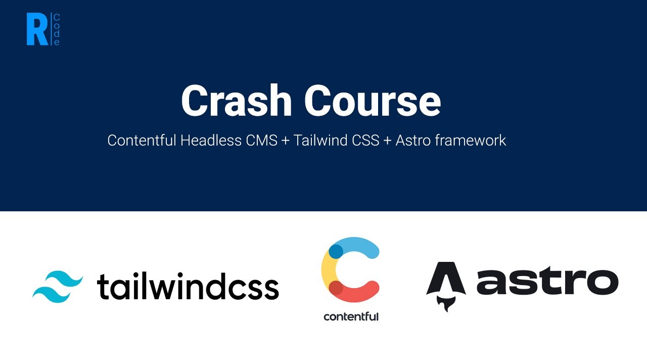 Build project with Astro framework and  Contentful Headless CMS + Tailwind CSS Crash Course #code