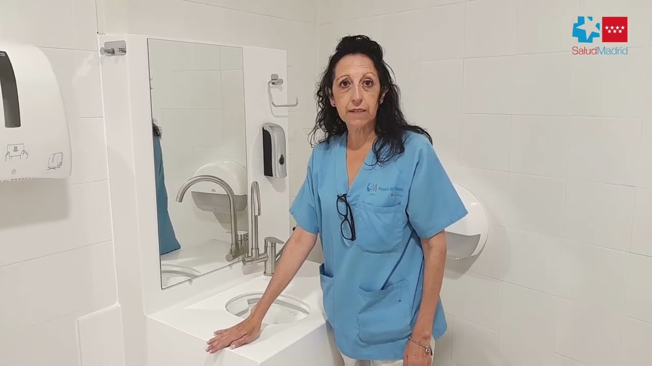 Hospital del Henares - Presentación baño adaptado para personas ostomizadas