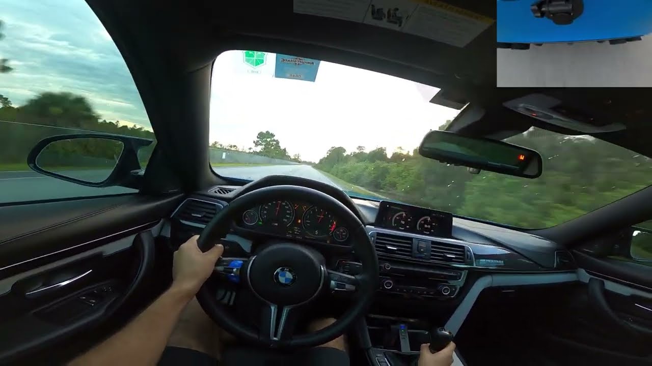2020 BMW M4 manual POV drive