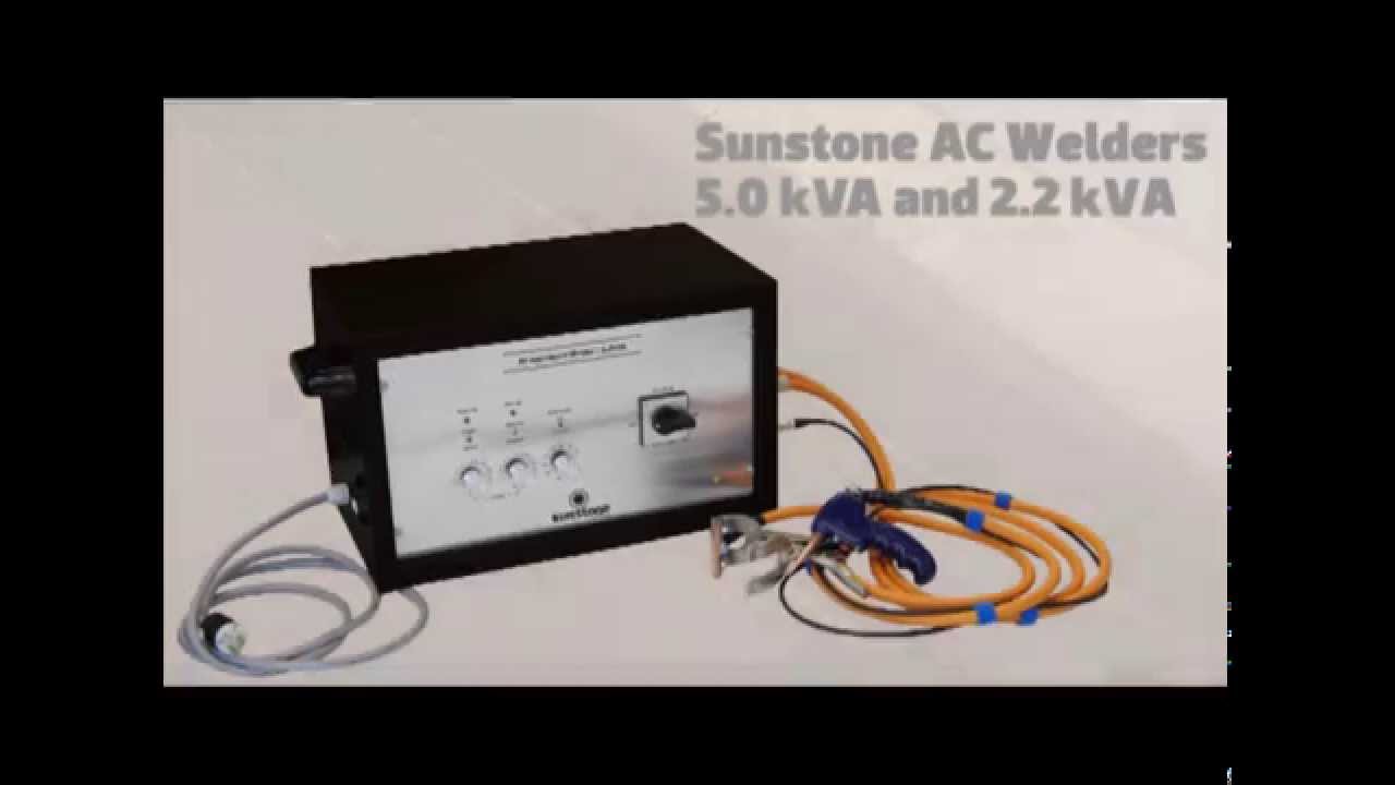 Seam Welding on Mesh with the Sunstone AC Welder