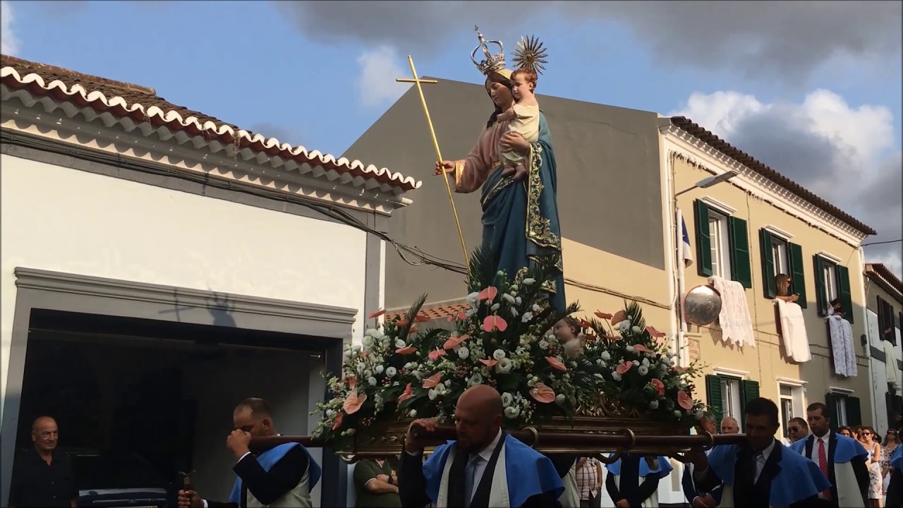 Procissão de Nossa Senhora das Vitórias - Santa Bárbara - Ribeira Grande - 26.08.2018