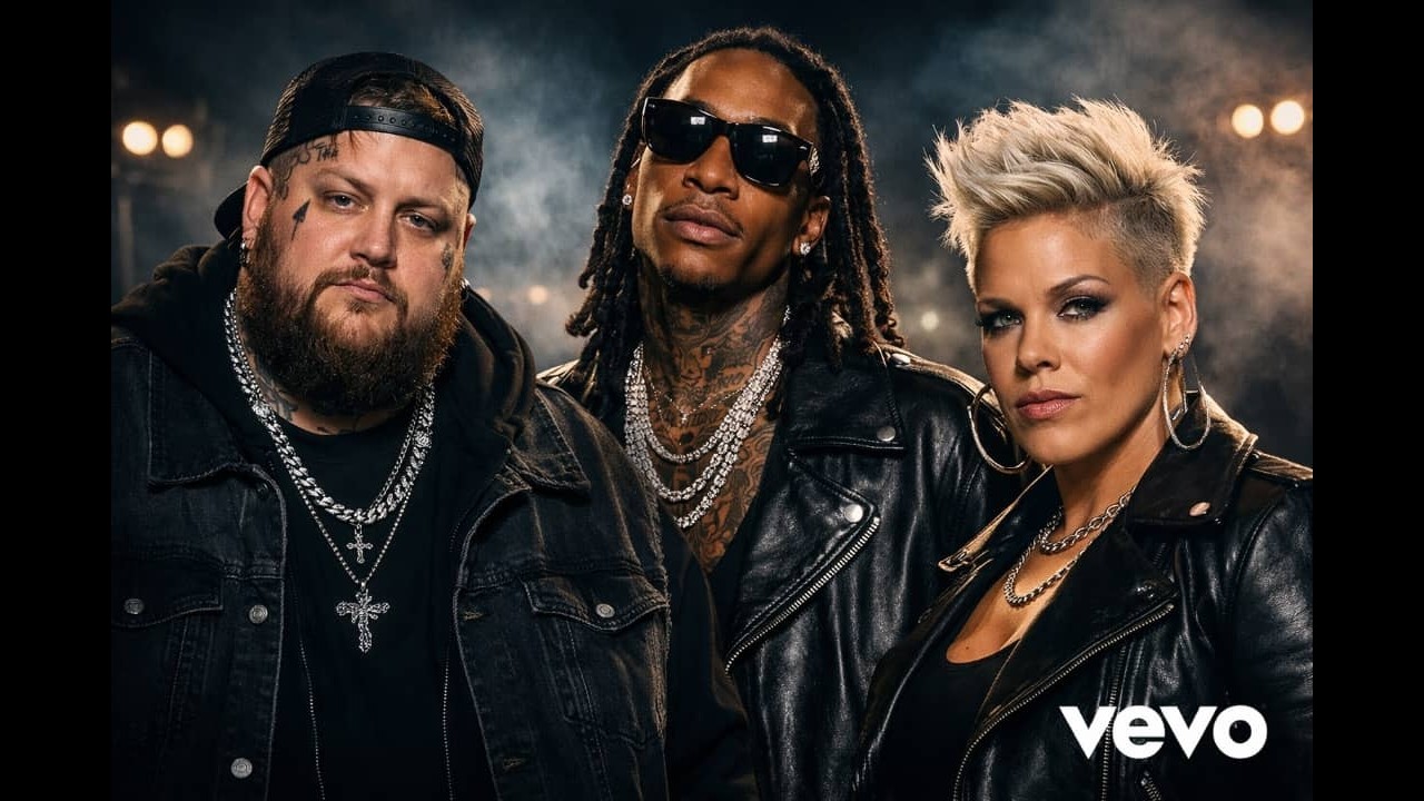 P!nk ft Jelly roll ft wiz khalifa - Smoke And Scars (2026 Ai Music video)