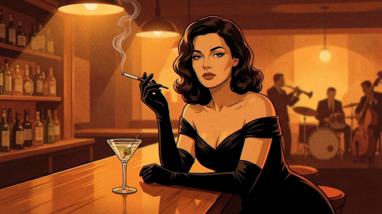 The Femme Fatale – 1940s Jazz Noir