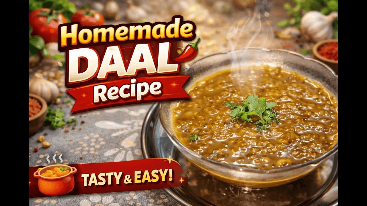 Homemade Daal Recipe || @RecipeMasala2