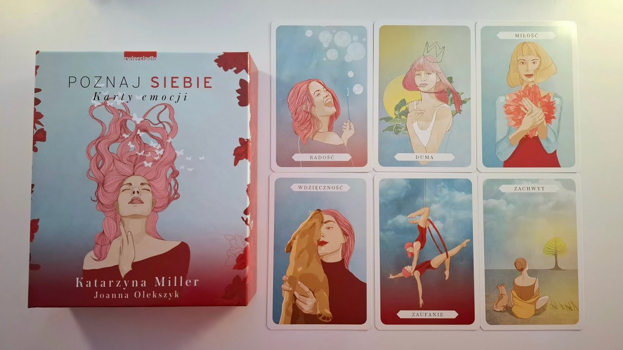 Poznaj siebie. Karty Emocji. Karty. Książeczka. Prezentacja. Recenzja 🔔PL