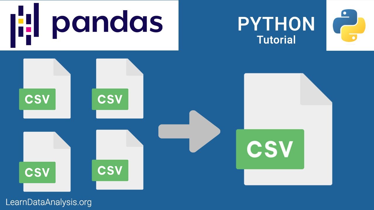 Объединить CSV-файлы с помощью Python