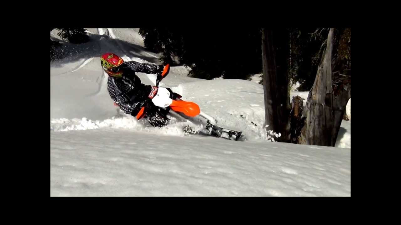 UFO Snowbikes Raw Footage