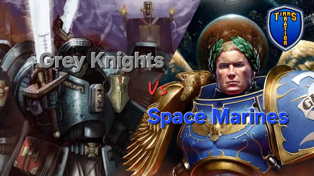 Warhammer Wednesday Sanctic Vs Iron, Sanctic Spearhead Grey Knights Vs Ironstrom Spearhead Marines