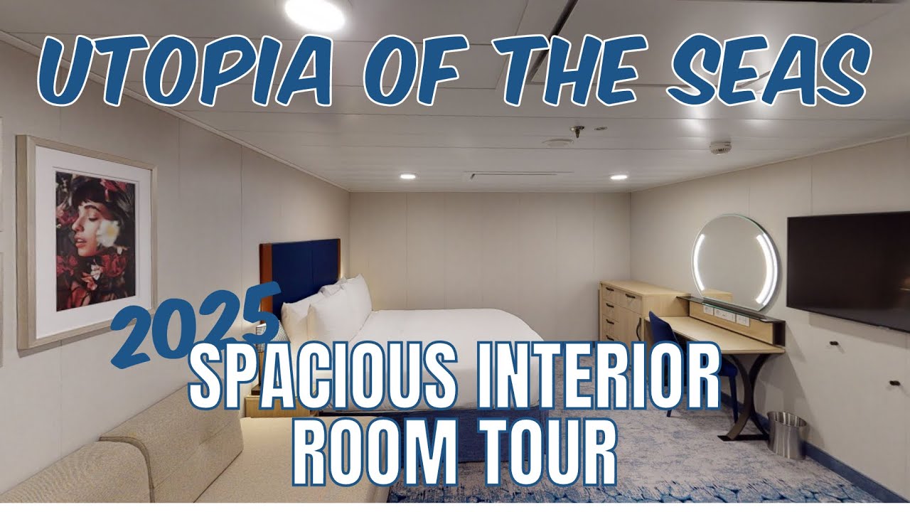 SPACIOUS INTERIOR CABIN TOUR on Utopia of the Seas