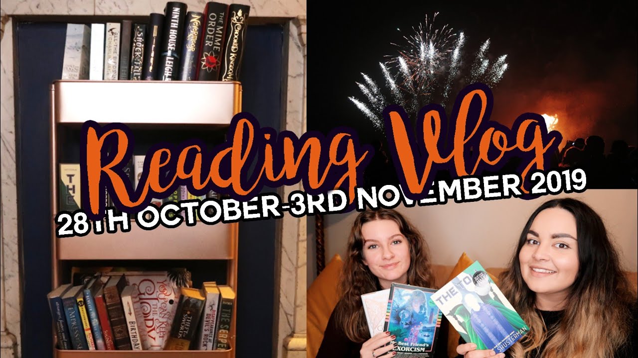 Flat-pack Furniture, Fireworks & A Frolic Through Fiction // READING VLOG #65 // 2019