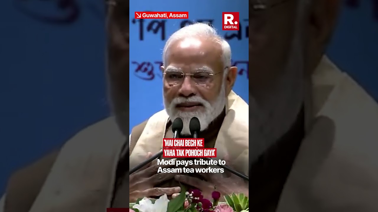 PM Modi Links His Success to Assam Tea Garden Workers