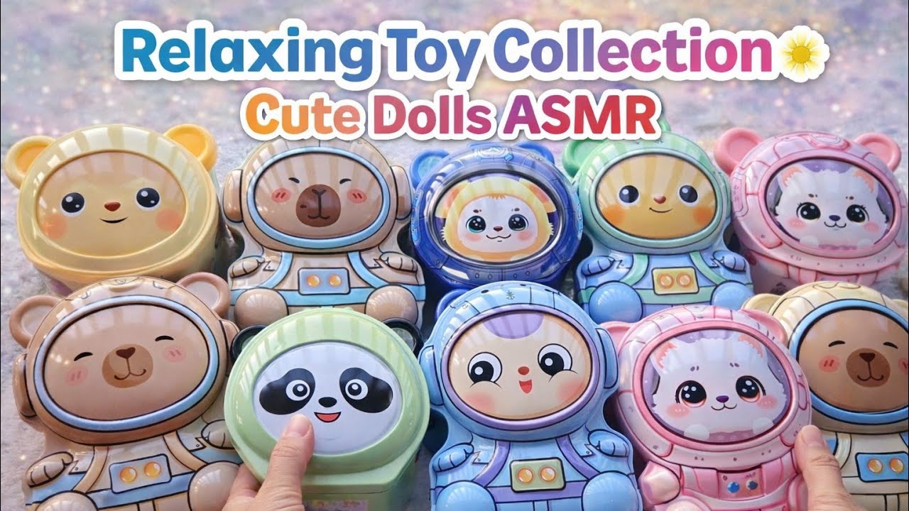 Relaxing Doll Collection 🌼 Cute Dolls ASMR